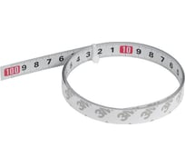 Линейка самоклеящаяся 1 м с метрической шкалой WOODWORK RUL-10G