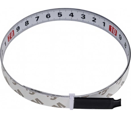 Линейка самоклеящаяся 0.6 м с метрической шкалой WOODWORK RUL-06G