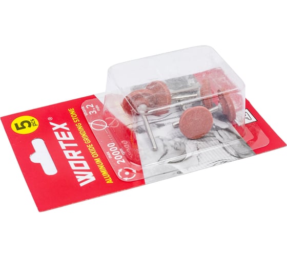 Насадка шлифовальная для гравера 20 мм, 5 шт WORTEX ETCA3220018