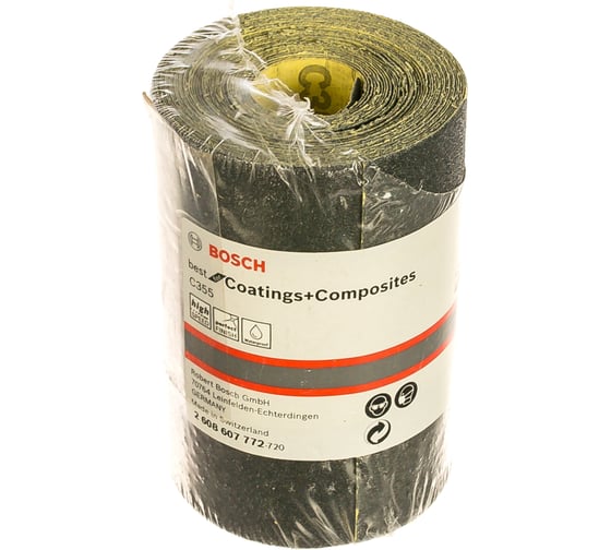Шлифшкурка 1 рулон Best for Stone (93 мм; 5 м; К120) Bosch 2608607772