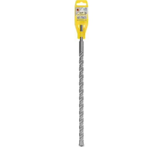 Бур SDS-plus усиленный (18 мм; 350 мм; 410 мм; 1 шт) Энкор 10949