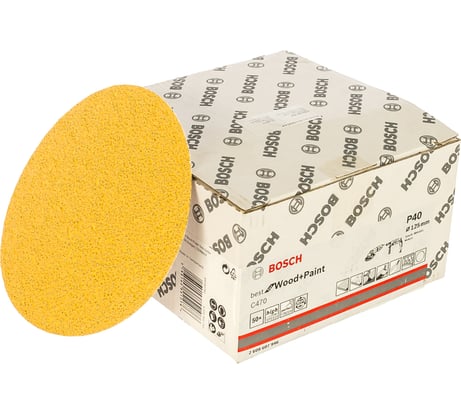 Шлифлист Best for Wood для УШМ 50 шт. (125 мм; К40) Bosch 2608607946