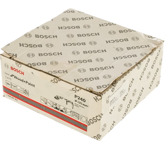 Шлифлист Best for Wood для УШМ 50 шт. (125 мм; К240) Bosch 2608607951
