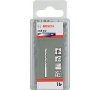 Сверло HSS-CO STANDARD (3,2х65 мм; 10 шт.) по металлу Bosch 2608585877