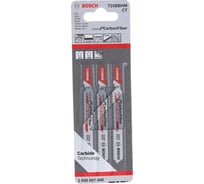 Пилки CleanCarbonFiber (92 мм; тип T108BHM; 3 шт.) для лобзика Bosch 2608667449
