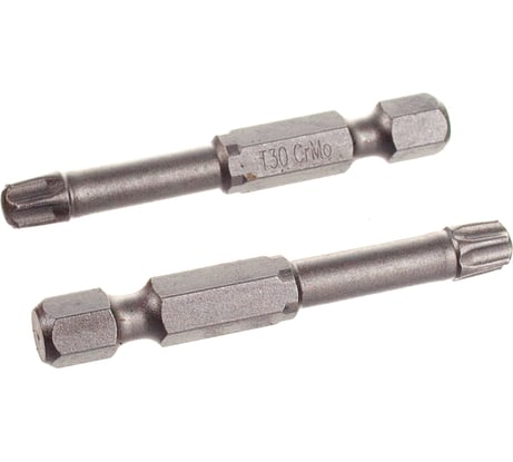 Биты "EXPERT" (E 1/4"; Т 30; 50 мм; 2 шт.) KRAFTOOL 26125-30-50-2