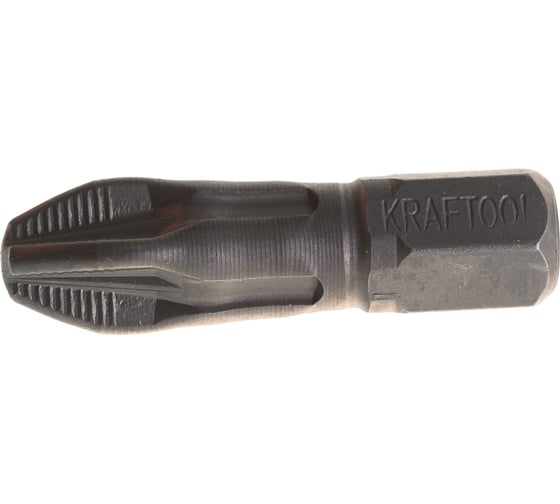 Биты "EXPERT" (C 1/4"; PZ 3; 25 мм; 2 шт.) KRAFTOOL 26123-3-25-2 1