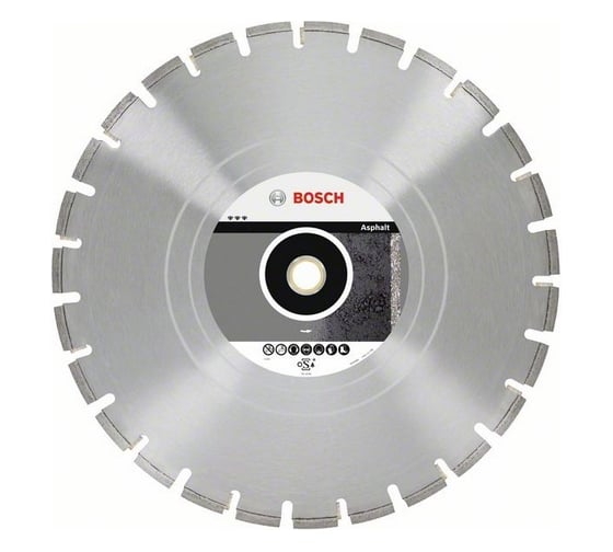 Диск алмазный отрезной Best for Asphalt (400х30/25.4 мм) для резчиков швов Bosch 2608602517 1