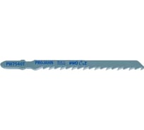 Пилка PW7540T 5 шт. по дереву и пластмассе (4х75 мм; HCS) PROJAHN 63125