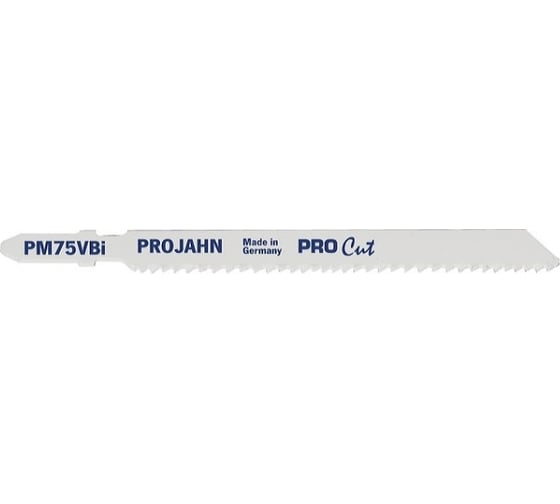 Пилка PM75VBi 5 шт. по металлу и древесине (1,8/2.5х75 мм; BiM) PROJAHN 63221 1