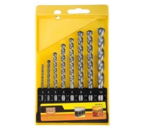 Набор сверл "STANDARD" (3-4-5-6-6-8-8-10 мм; 8 шт.) по бетону STAYER 2912-H8_z01