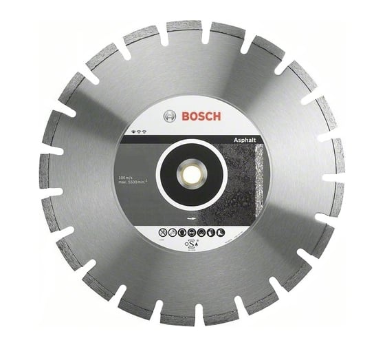 Диск алмазный Professional for Asphalt (450х25,4 мм) Bosch 2608602627 1
