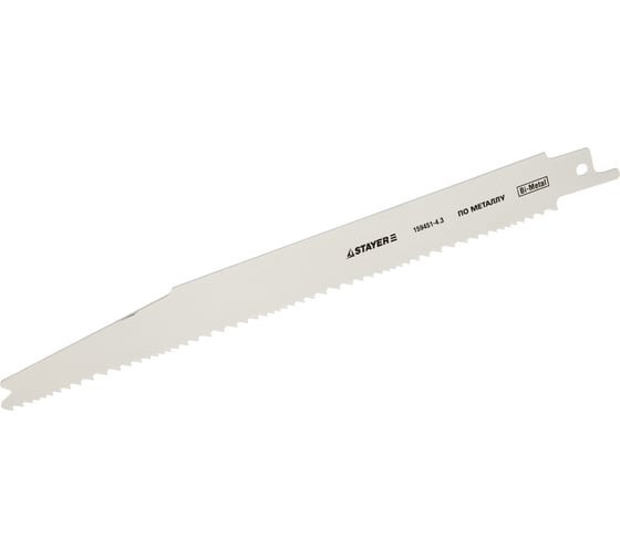 Полотно (тип S345XF; Bi-Met; 200/180 мм) для сабельной электроножовки STAYER 159451-4.3 1