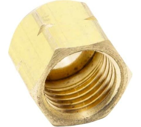 Гайка накидная М12x1.25 мм, левая, латунь СваркаДжет 4301020600010