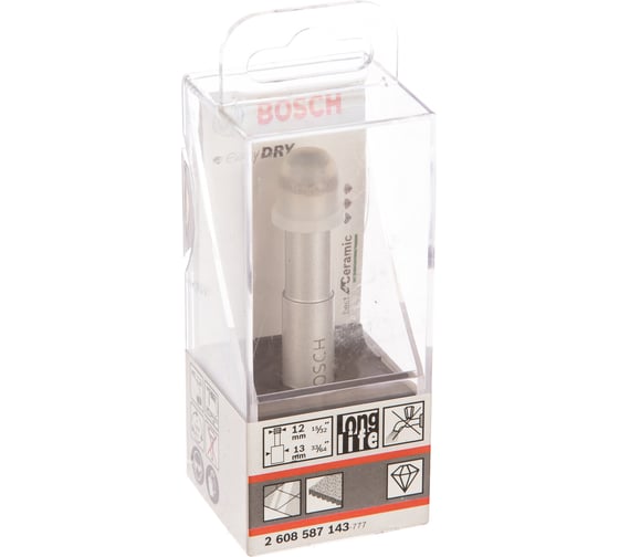 Сверло алмазное Easy DRY для сухого сверления (12х33 мм) Bosch 2608587143