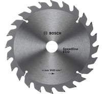 Диск пильный Speedline ECO по дереву (130х20 мм; Z18) Bosch 2608641778