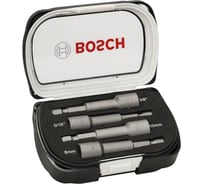 Набор торцевых головок (4 шт; хвостовик 1/4" HEX) Bosch 2608551095