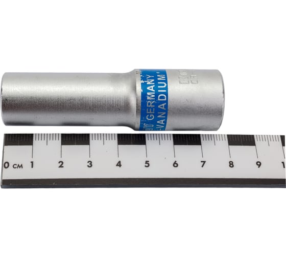Головка торцевая 30231-13 13 мм, 1/2"DR, 6-гранная, глубокая, хром-ванадий KING ROY 12960