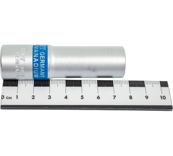 Головка торцевая 30231-14 14 мм, 1/2"DR, 6-гранная, глубокая, хром-ванадий KING ROY 12961