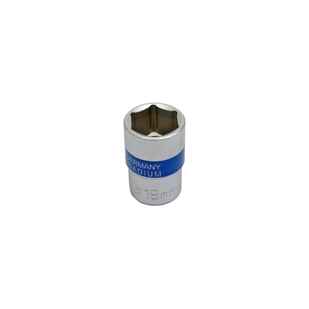 Головка торцевая 30230-19 19 мм, 1/2"DR, 6-гранная, хром-ванадий KING ...