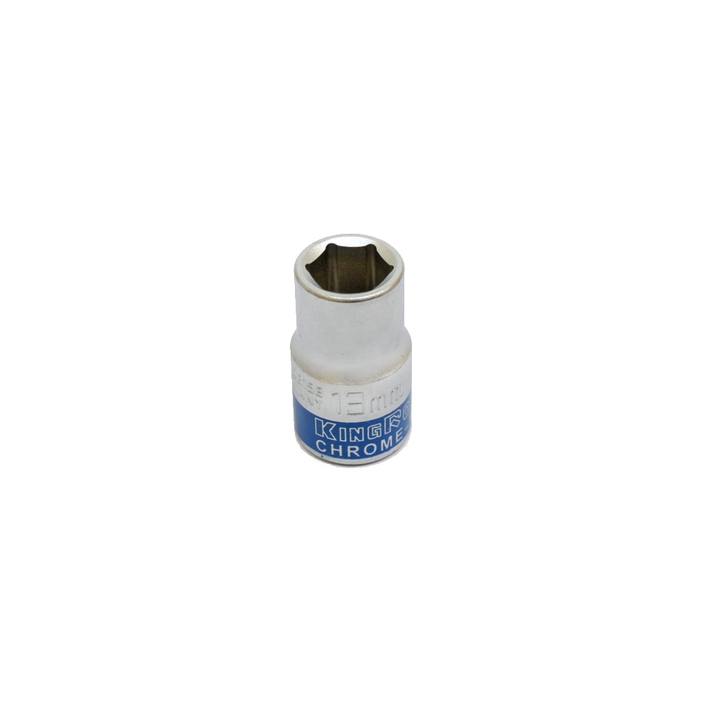 Головка торцевая 30230-13 13 мм, 1/2"DR, 6-гранная, хром-ванадий KING ...