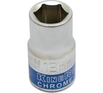 Головка торцевая 30230-13 13 мм, 1/2"DR, 6-гранная, хром-ванадий KING ROY 12970