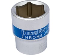 Головка торцевая 30230-23 23 мм, 1/2"DR, 6-гранная, хром ванадий KING ROY 32053