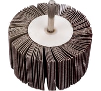 Круг веерный лепестковый (40х80 мм; Р320) Зубр 36604-320