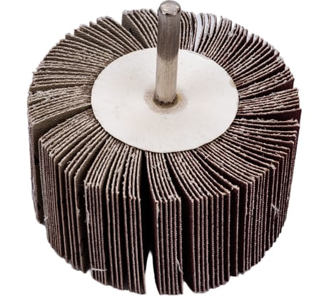 Круг веерный лепестковый (40х80 мм; Р320) Зубр 36604-320