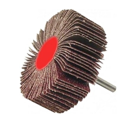 Круг веерный лепестковый (40х80 мм; Р100) Зубр 36604-100