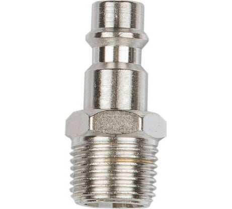 Разъемное соединение быстросъем папа - наружная резьба G3/8, сталь ECO AS-M/MT38