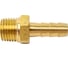 Соединение наружняя резьба 1/4" - елочка 8 мм, латунь ECO AB-MT14/E08 3