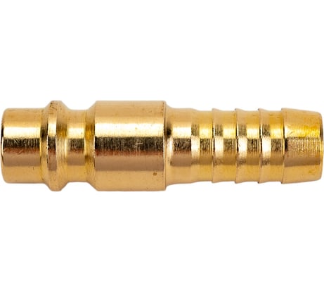 Разъемное соединение быстросъем папа - елочка 10 мм, латунь ECO AB-M/E10