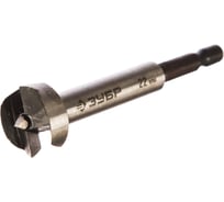 Сверло Форстнера по дереву (22 мм; хвостовик 1/4") Зубр 29993-22