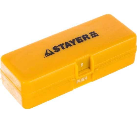 Набор бит MASTER (21 предмет) с адаптером в пластмассовом боксе STAYER 2-26087-H21