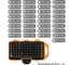 Набор бит №4; SL, PH, PZ, HEX, TORX, SQ, удлинитель, сталь CR-V, в пластиковом держателе, TDM ELECTRIC «Алмаз» SQ1019-0104 3