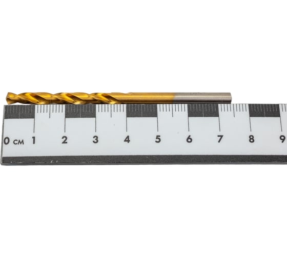 Сверло (10 шт; 4.2 мм; HSS) по металлу Fit 34142