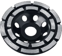 Двухрядная алмазная шлифовальная чашка STAYER Double d 180 мм, 33381-180