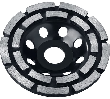 Двухрядная алмазная шлифовальная чашка STAYER Double d 180 мм, 33381-180