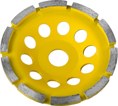 Алмазная сегментная однорядная чашка STAYER Single, 125мм 33382-125