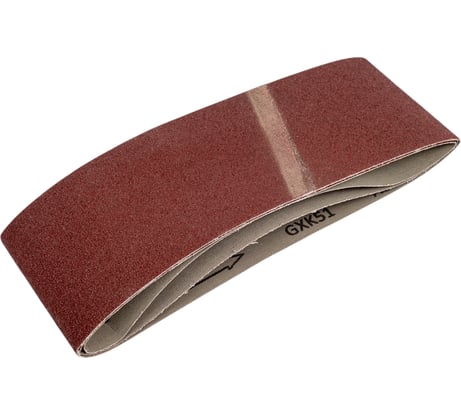 Лента шлифовальная универсальная 3 шт. для ЛШМ (100х610 мм; Р80) STAYER 35443-080