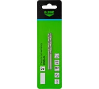 Сверло по металлу шлифованное HSS-G DIN 338 1.5х18х40 мм, 2 шт D.BOR D-TD-338-HSS-015-02