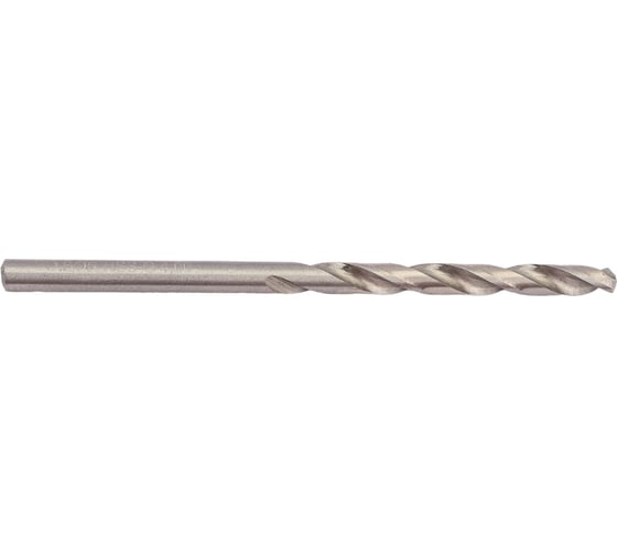 Сверло по металлу шлифованное HSS-G DIN 338 4х43х75 мм, 10 шт D.BOR D-TD-338-HSS-040-10