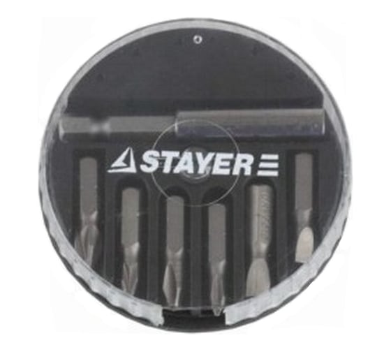 Набор бит "MASTER" (7 предметов) STAYER 26073-H7 1