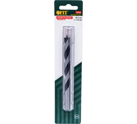 Сверло спиральное HQ (11 мм; CrV) по дереву Fit 36068