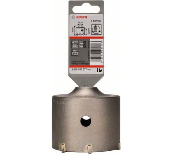 Коронка полая по бетону (82 мм) Bosch 2608550077