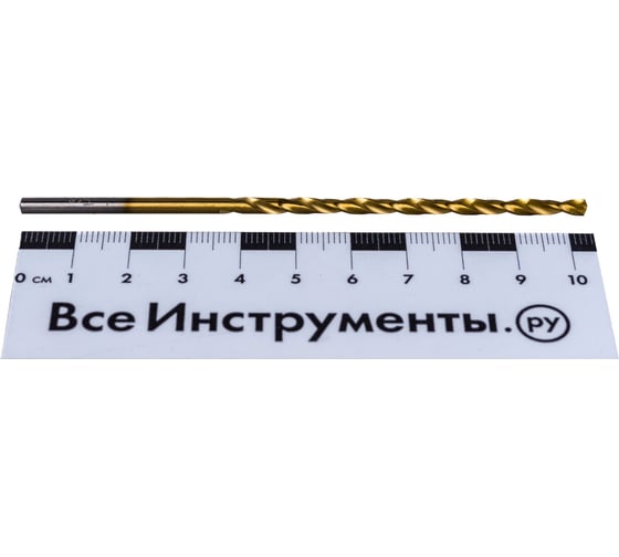 Сверло (10 шт; 3.2х102 мм; HSS) по металлу Fit 34232