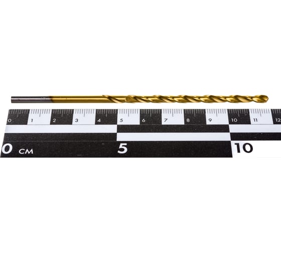 Сверло (10 шт; 4х119 мм; HSS) по металлу Fit 34240