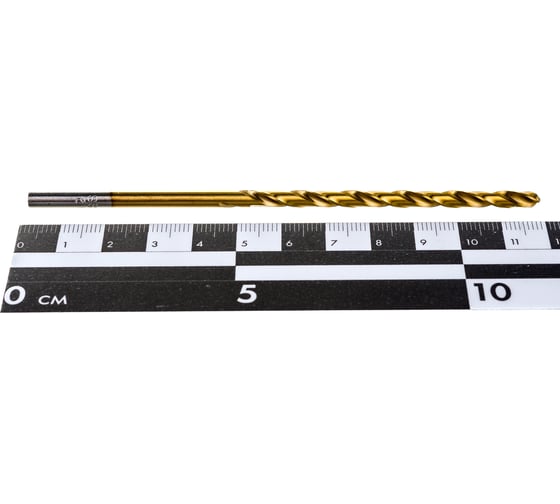 Сверло (10 шт; 4.2х119 мм; HSS) по металлу Fit 34242