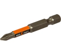 Биты для шуруповерта PH1, 50 мм, сталь s2, 10 шт Novocraft SAE000PH1050